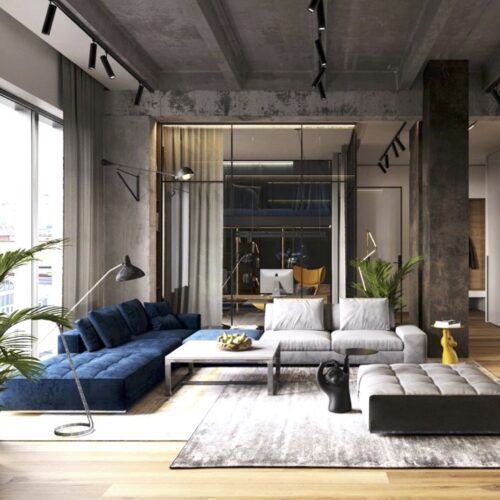 Rusting and warm Interior Design Style